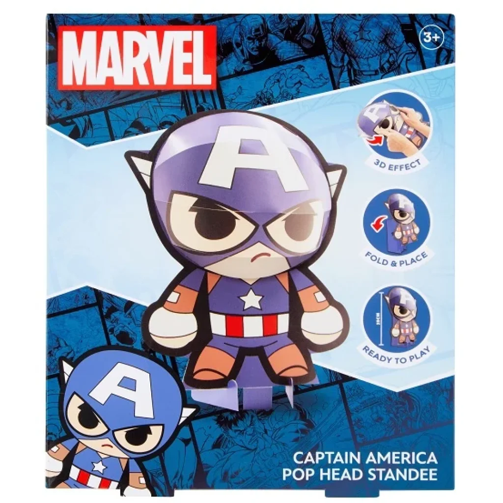 Набір для творчості Disney Marvel POP HEAD 20 см, в асортименті UA