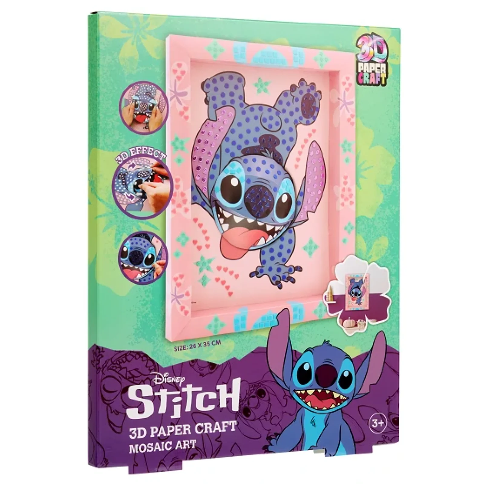 Набор Disney Мозаика 3D в рамке STITCH UA