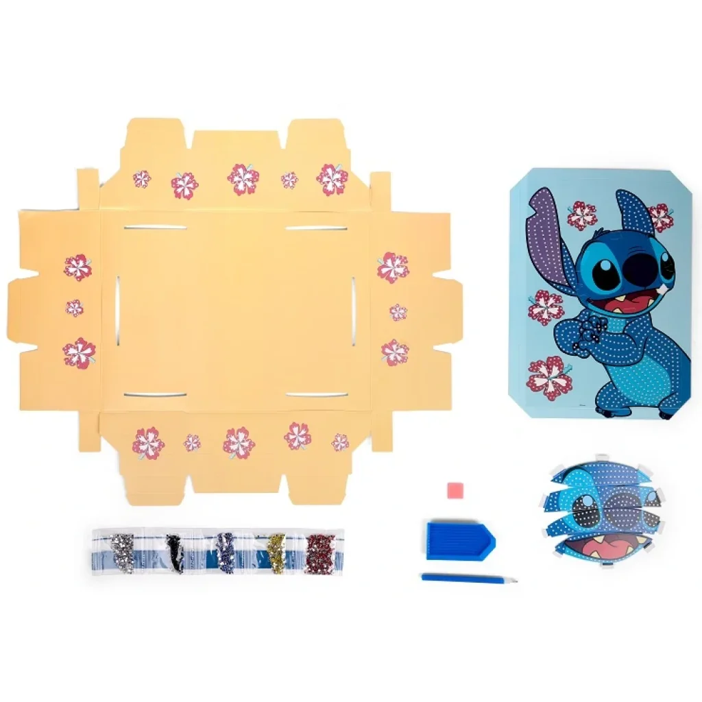 Набір Disney Мозаїка алмазна 3D STITCH у рамці UA