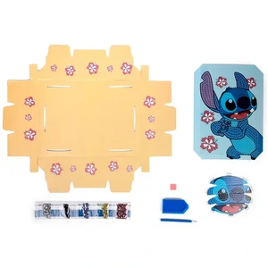 Набір Disney Мозаїка алмазна 3D STITCH у рамці UA