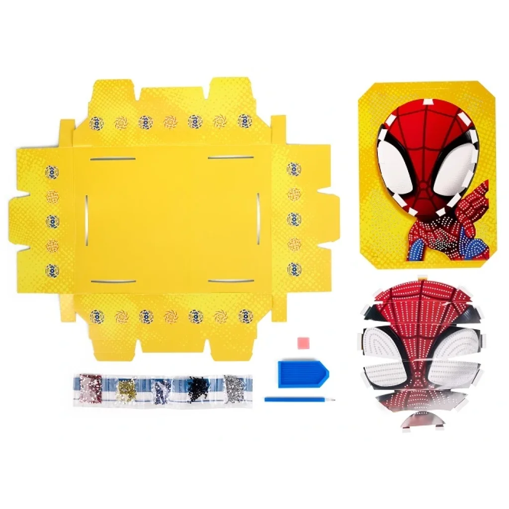 Набір Disney Мозаїка алмазна 3D у рамці Spidey UA