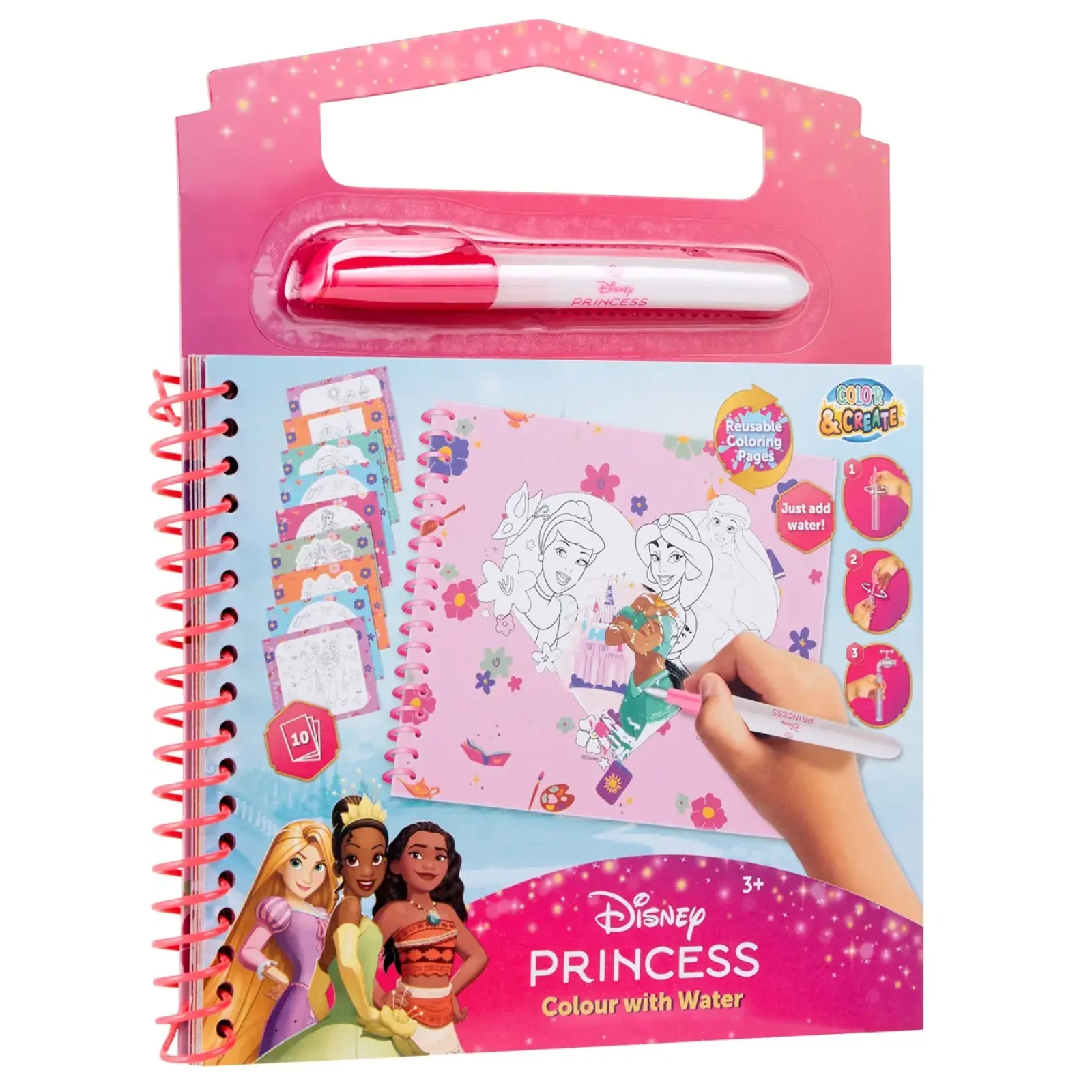Водная раскраска Disney Princess UA
