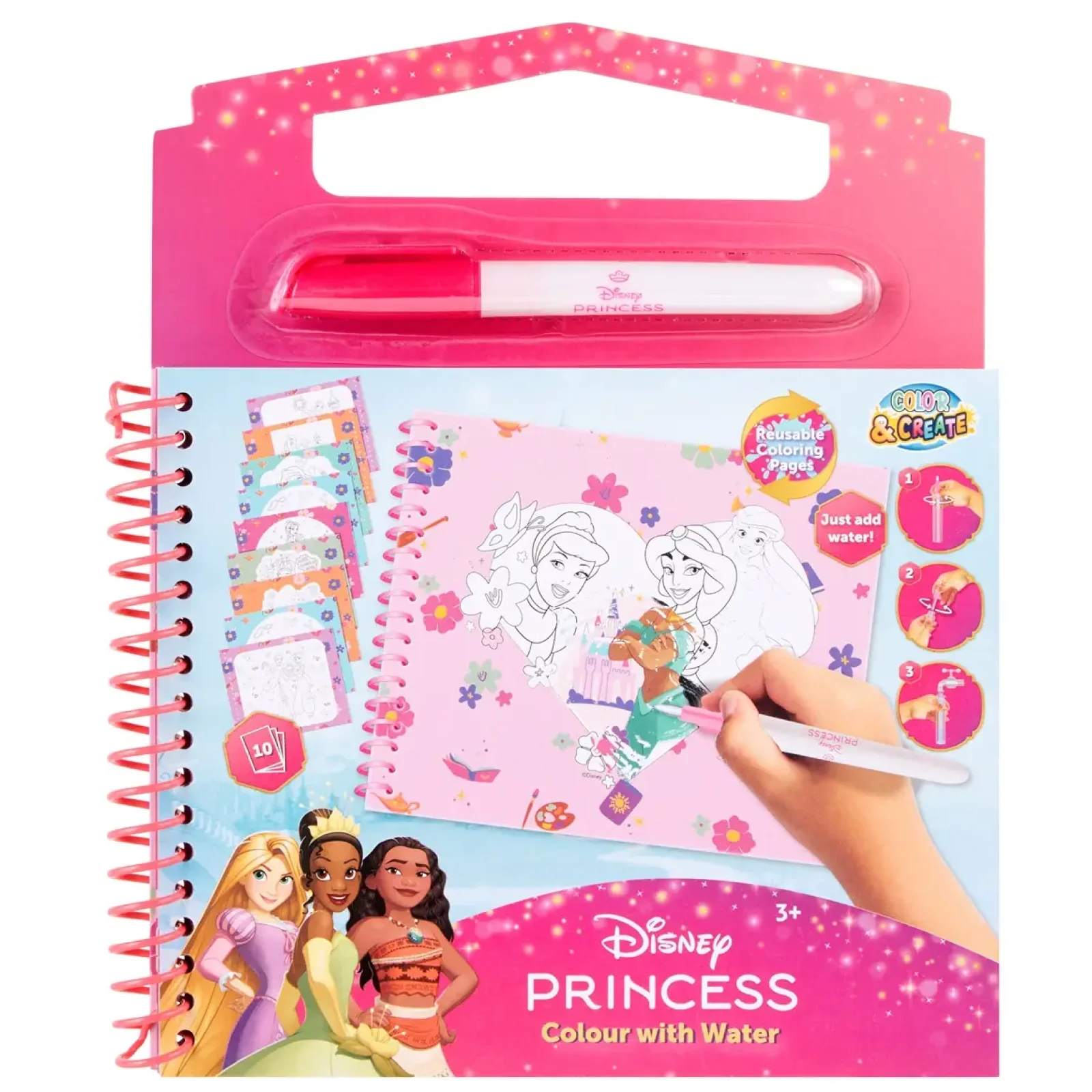 Водная раскраска Disney Princess UA
