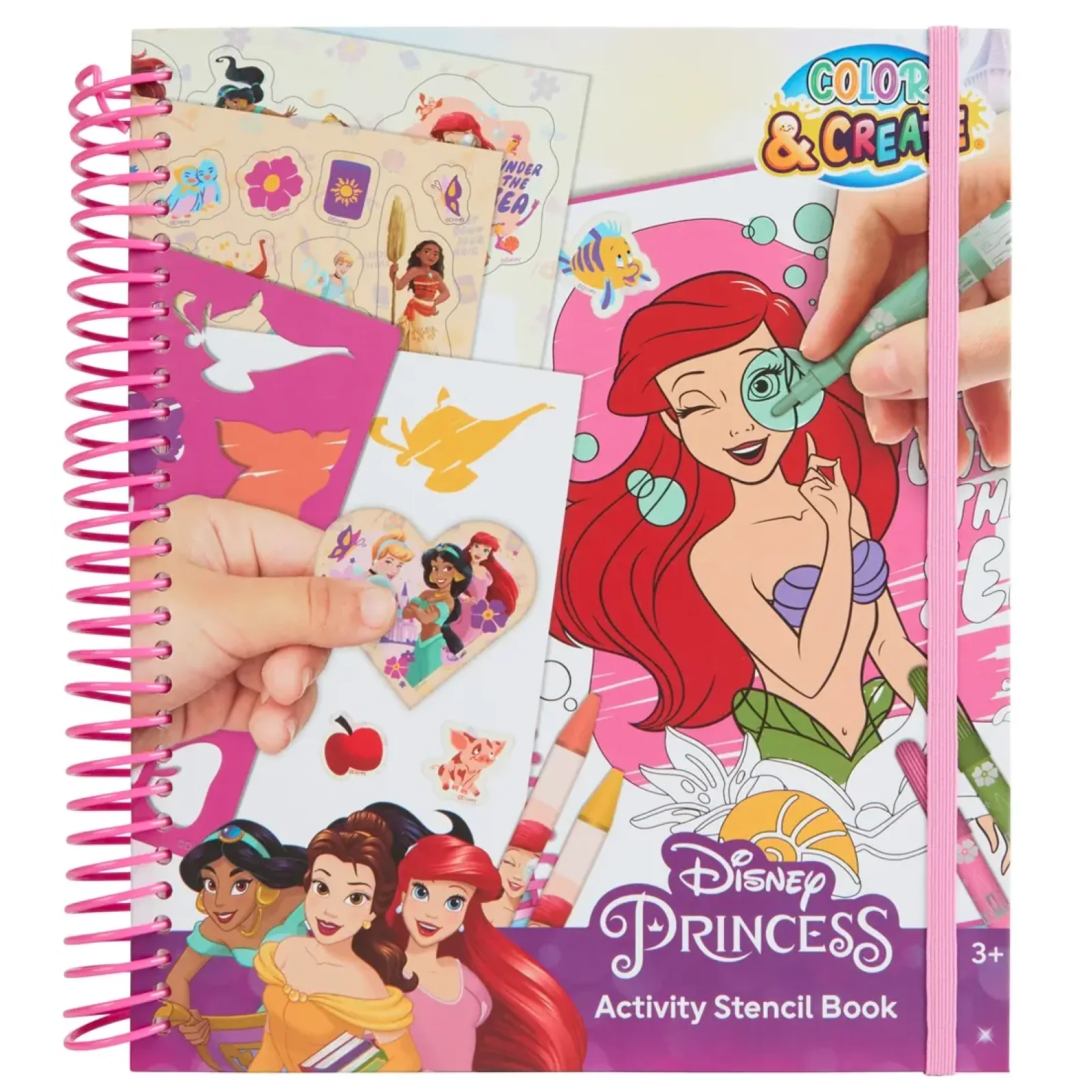 Книжка для раскрашивания Disney Princess Активити UA