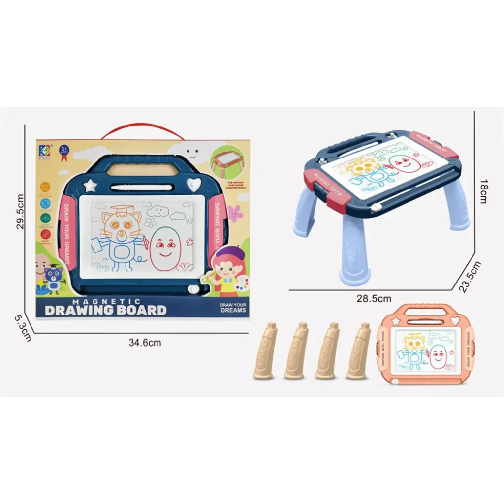 Магнитная доска для рисования на ножках DIY Toys UA