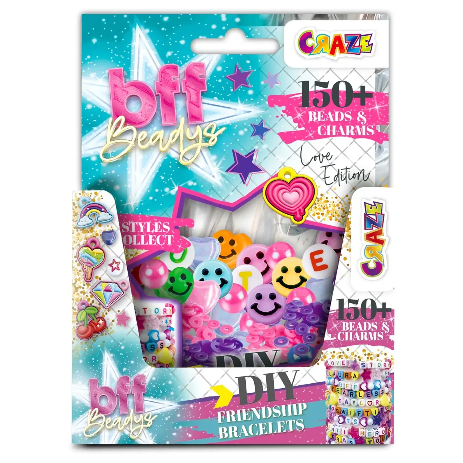 Набір Craze Бусини і шарми BFF, 150 шт UA