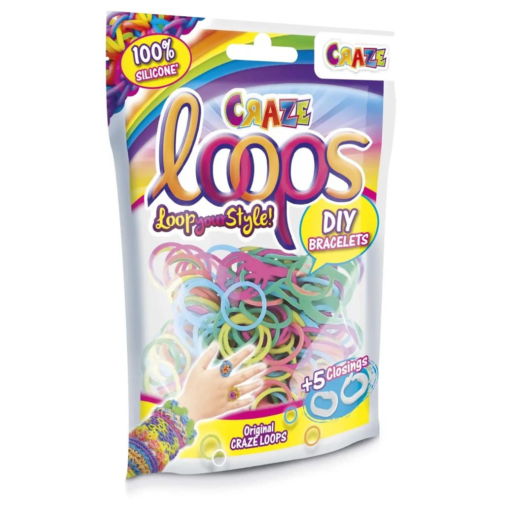 Набор Craze Loops Резиночка для плетения 100 шт в ассортименте UA