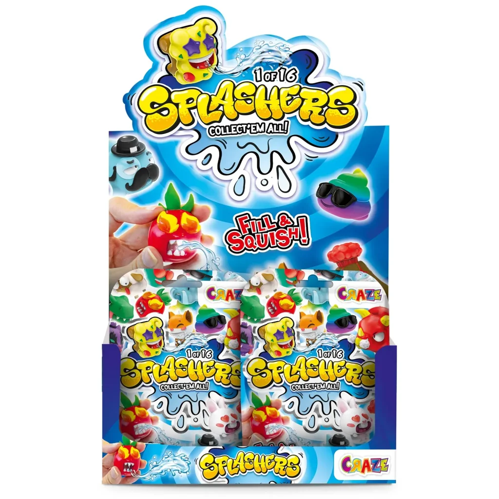 Игрушка Craze Splashers Коллекционная фигурка, прискакающая водой в ассортименте UA
