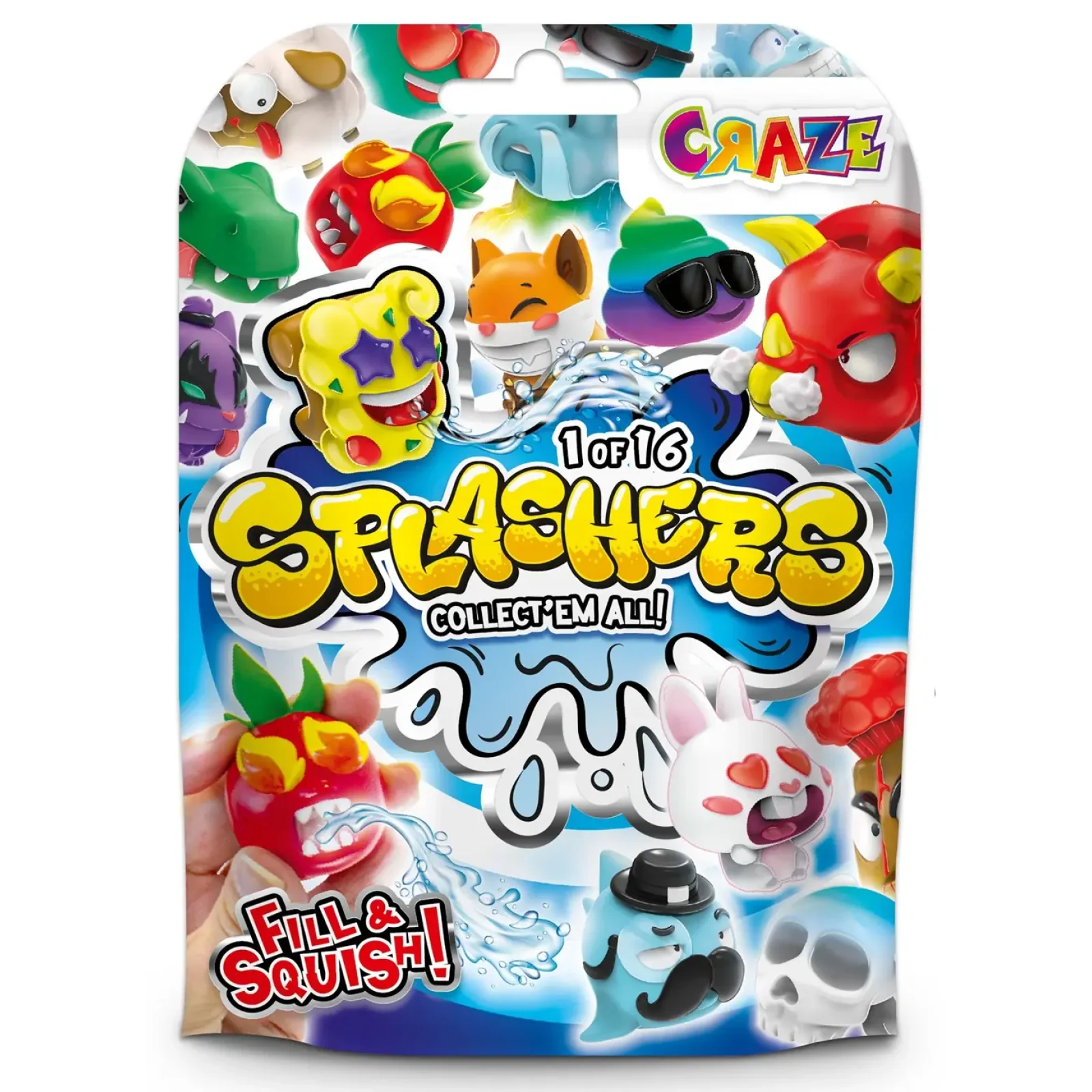 Іграшка Craze Splashers Колекційна фігурка, що прискає водою в асортименті UA