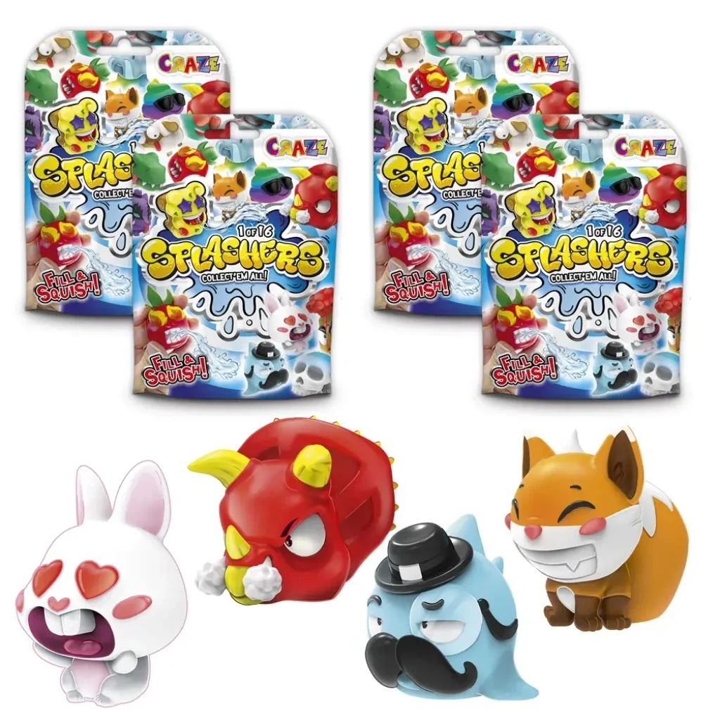 Игрушка Craze Splashers Коллекционная фигурка, прискакающая водой в ассортименте UA