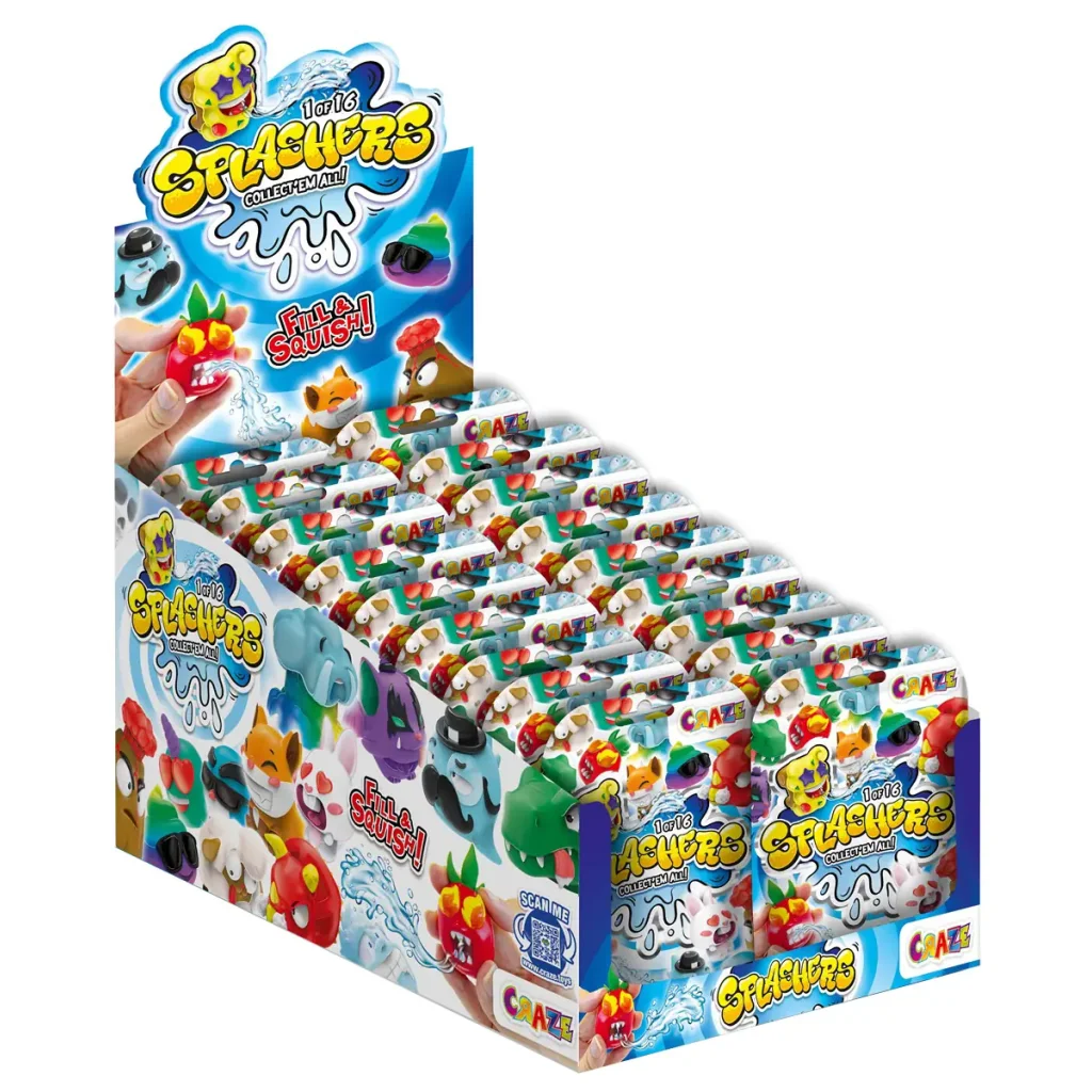 Игрушка Craze Splashers Коллекционная фигурка, прискакающая водой в ассортименте UA