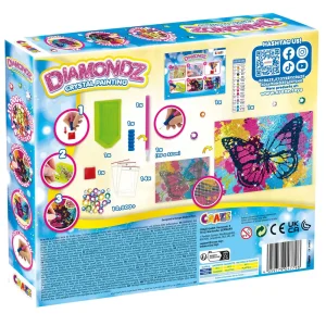 Набор для создания картины Craze Diamondz Бабочка со стразами UA