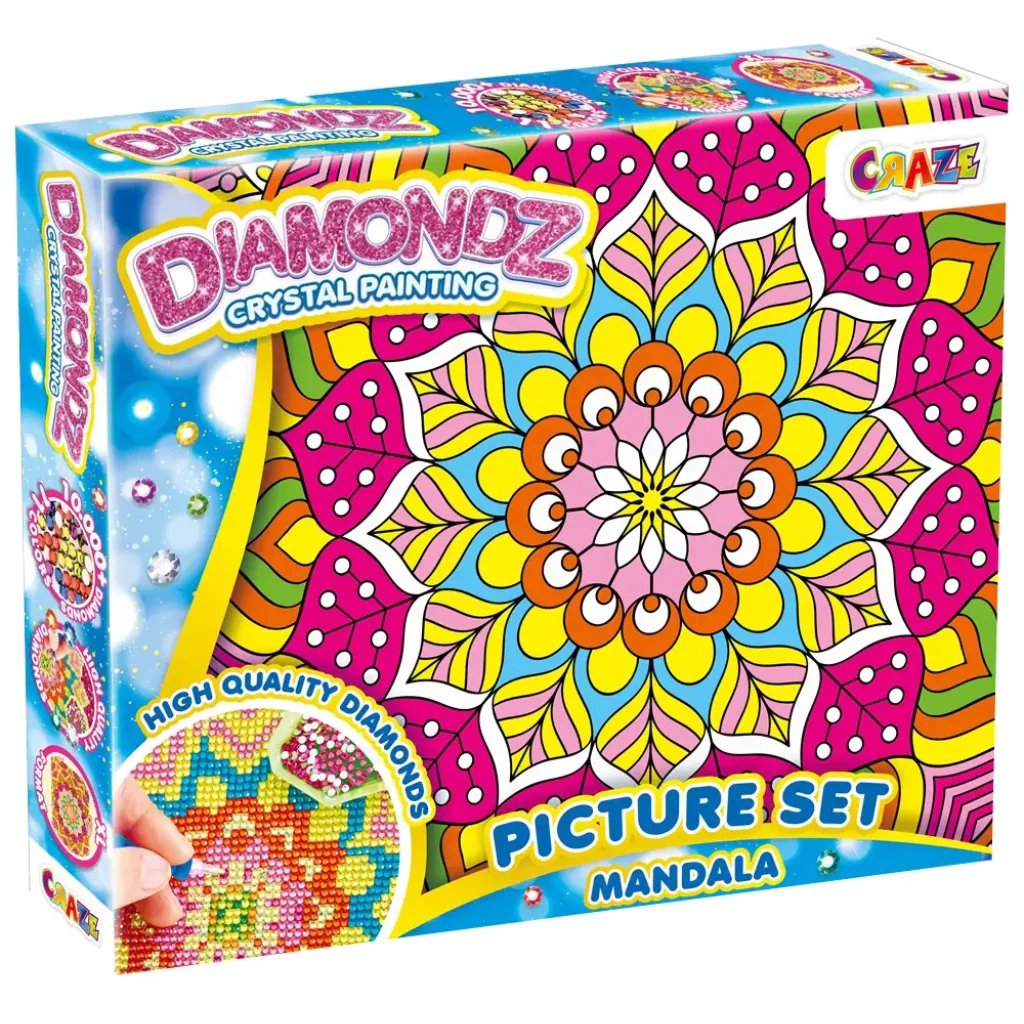 Набор для создания картины Craze Diamondz Мандала со стразам UA