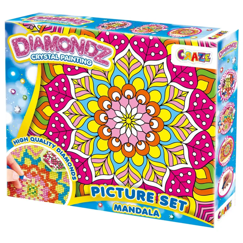 Набор для создания картины Craze Diamondz Мандала со стразам UA