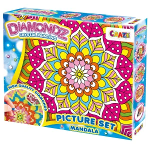 Набор для создания картины Craze Diamondz Мандала со стразам UA