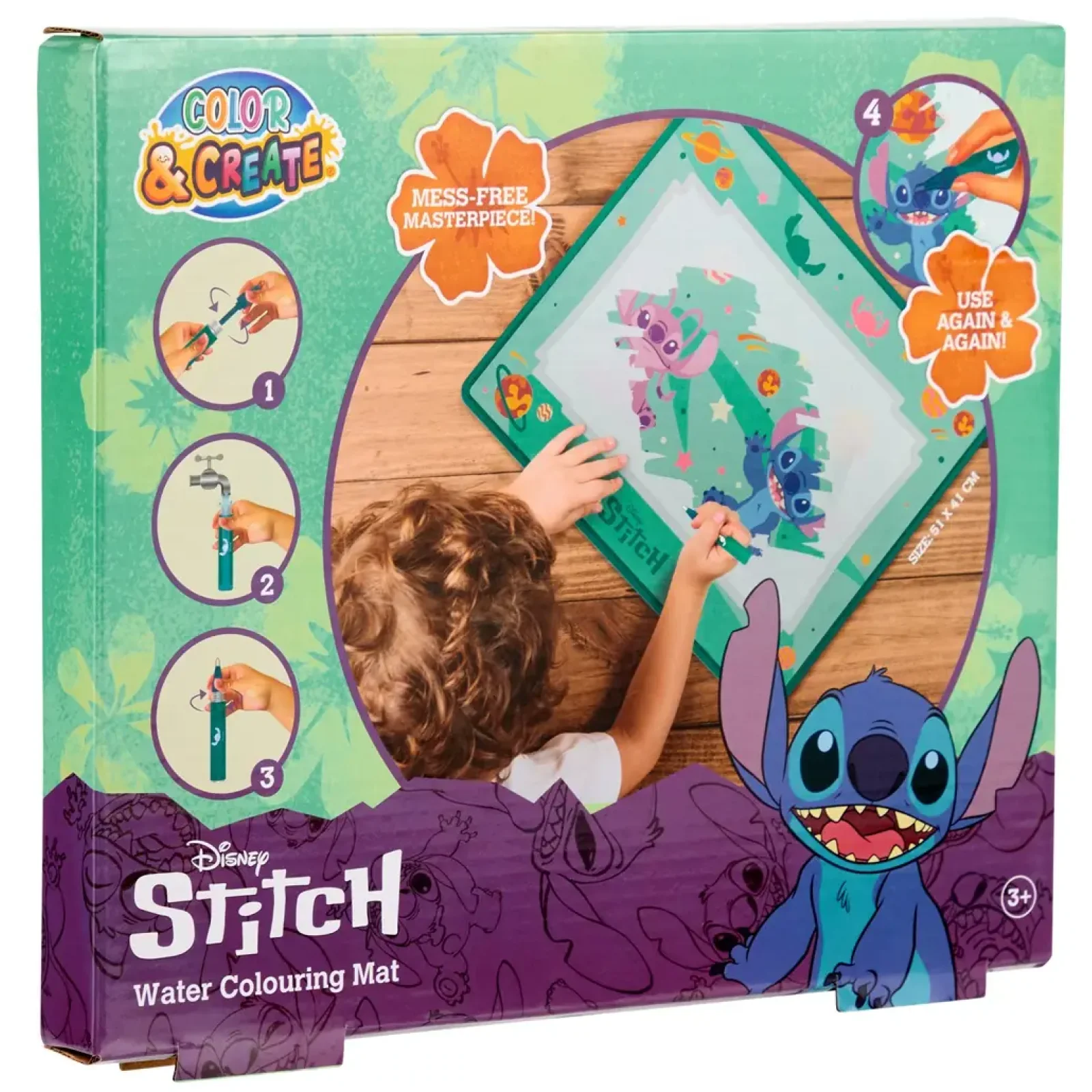 Коврик для рисования водой Disney STITCH (ST24359) UA