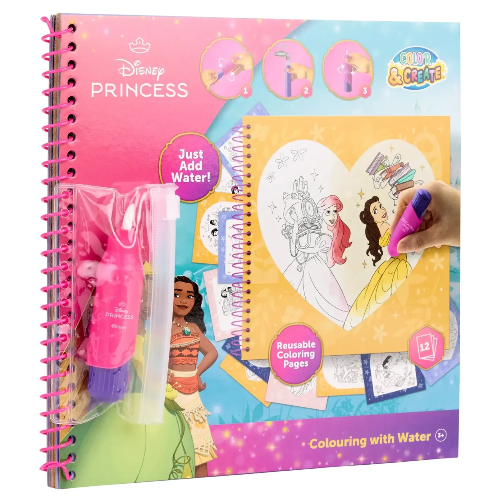 Водна розмальовка Disney Princess (DP252390) UA