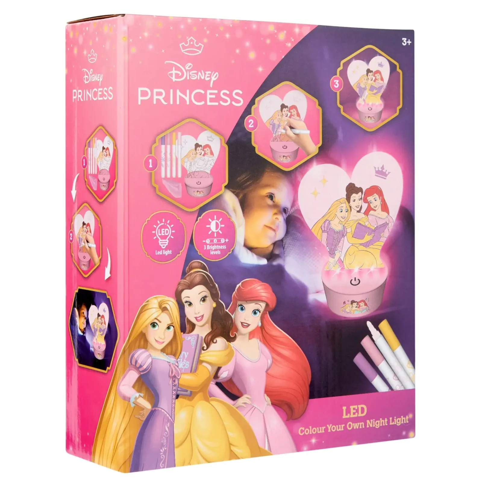 Набір для творчості LED нічник Disney Princess (DP60198) UA