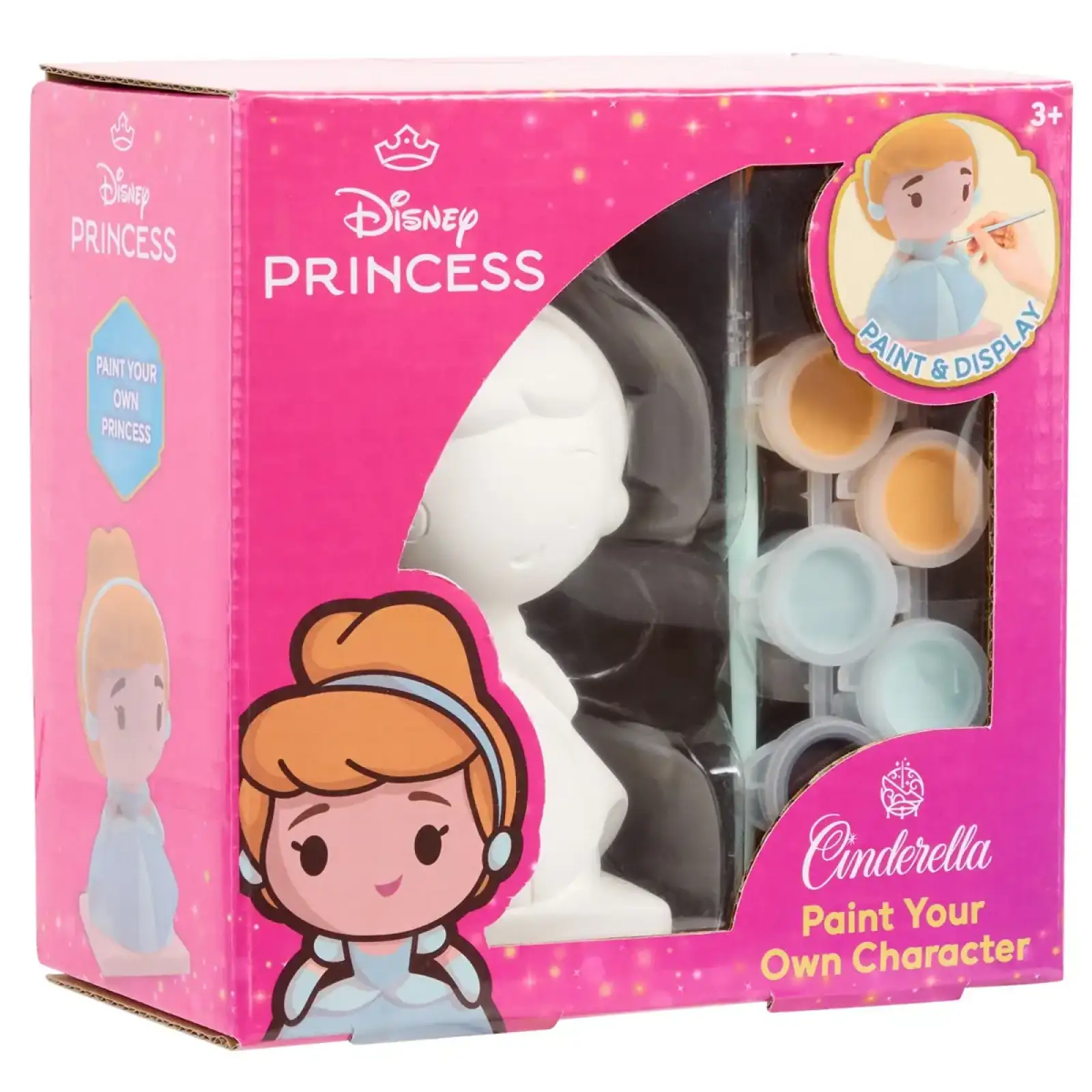 Набор для творчества Disney Гипсовая фигурка с красками Princess (DP252345) UA