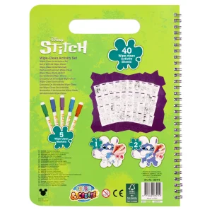 Розмальовка з маркереми, що стираються Disney Stitch Актівіті (ST252410) UA