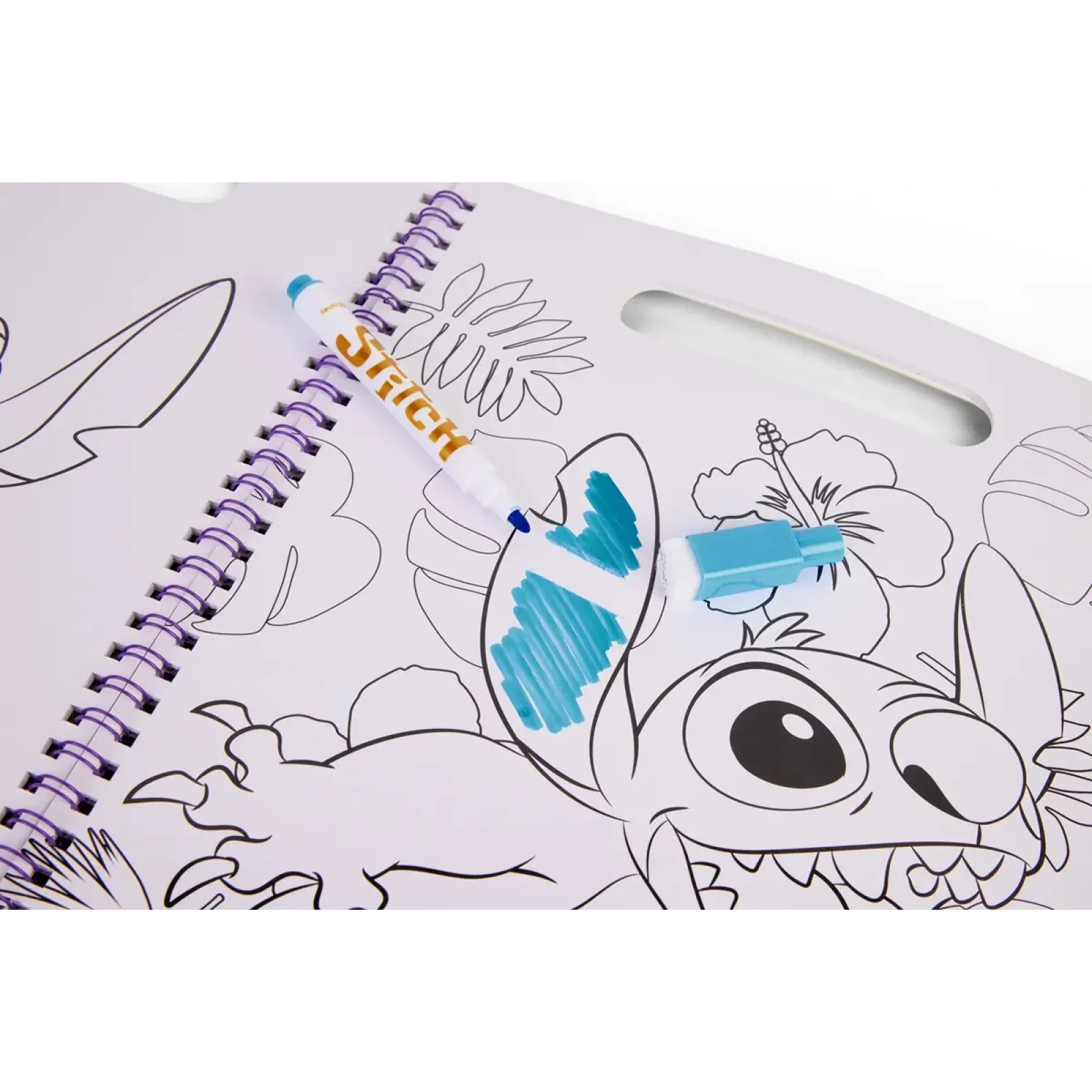 Розмальовка з маркереми, що стираються Disney Stitch Актівіті (ST252410) UA