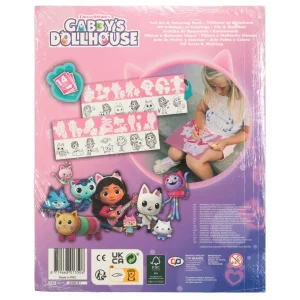 Розмальовка Disney GABBY'S DOLLHOUSE Фетрова (GD23351) UA