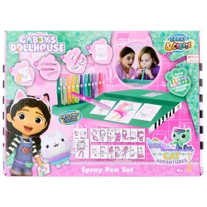 Набор Спрей-ручки с трафаретами Disney GABBY'S DOLLHOUSE Делюкс (GD23368) UA