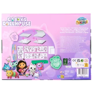 Набор Спрей-ручки с трафаретами Disney GABBY'S DOLLHOUSE Делюкс (GD23368) UA