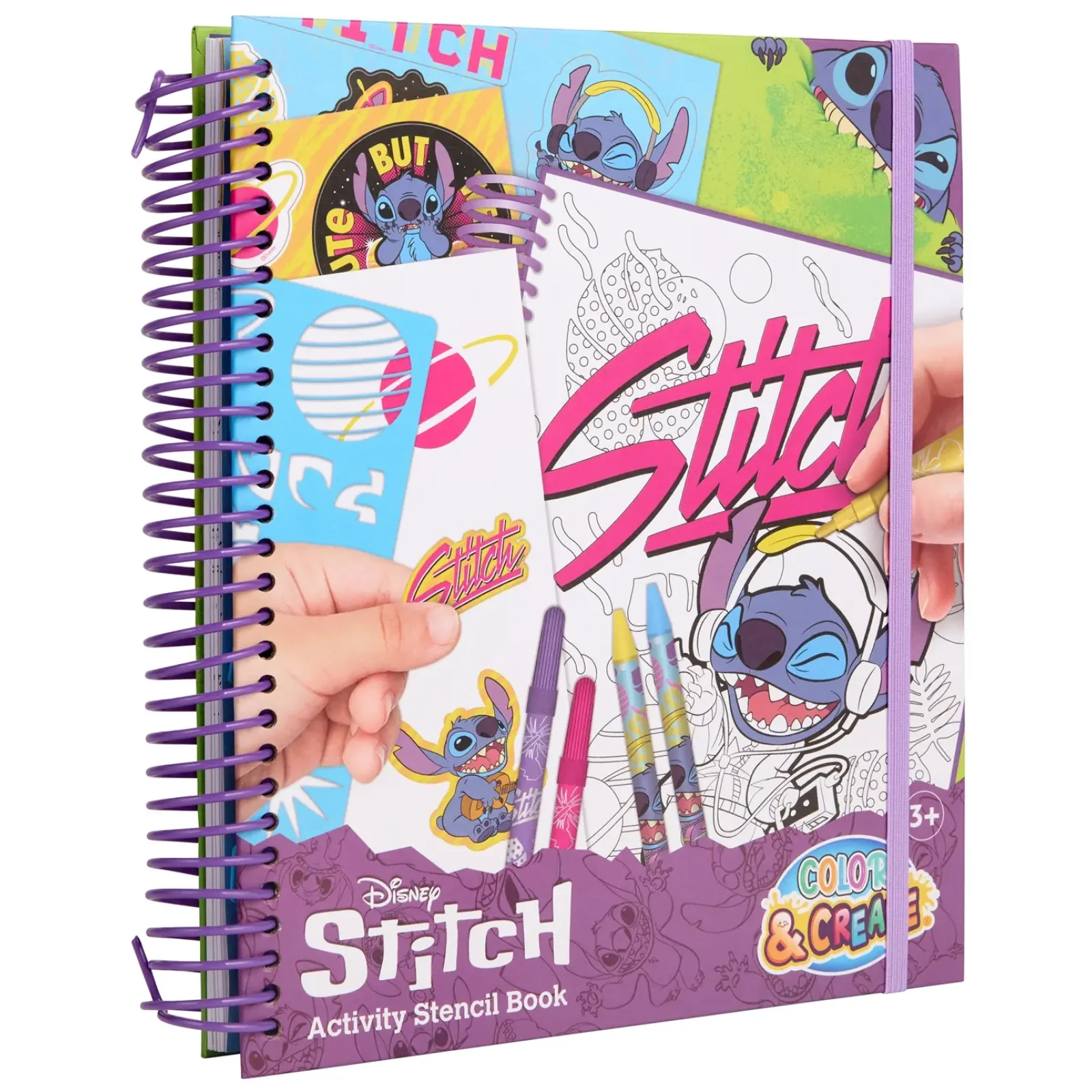 Книга для раскраски Disney Stitch Активити (ST24356) UA