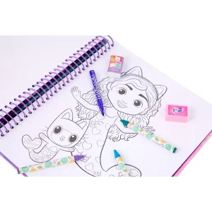 Книга для раскраски Disney GABBY'S DOLLHOUSE Активити (GD24356) UA