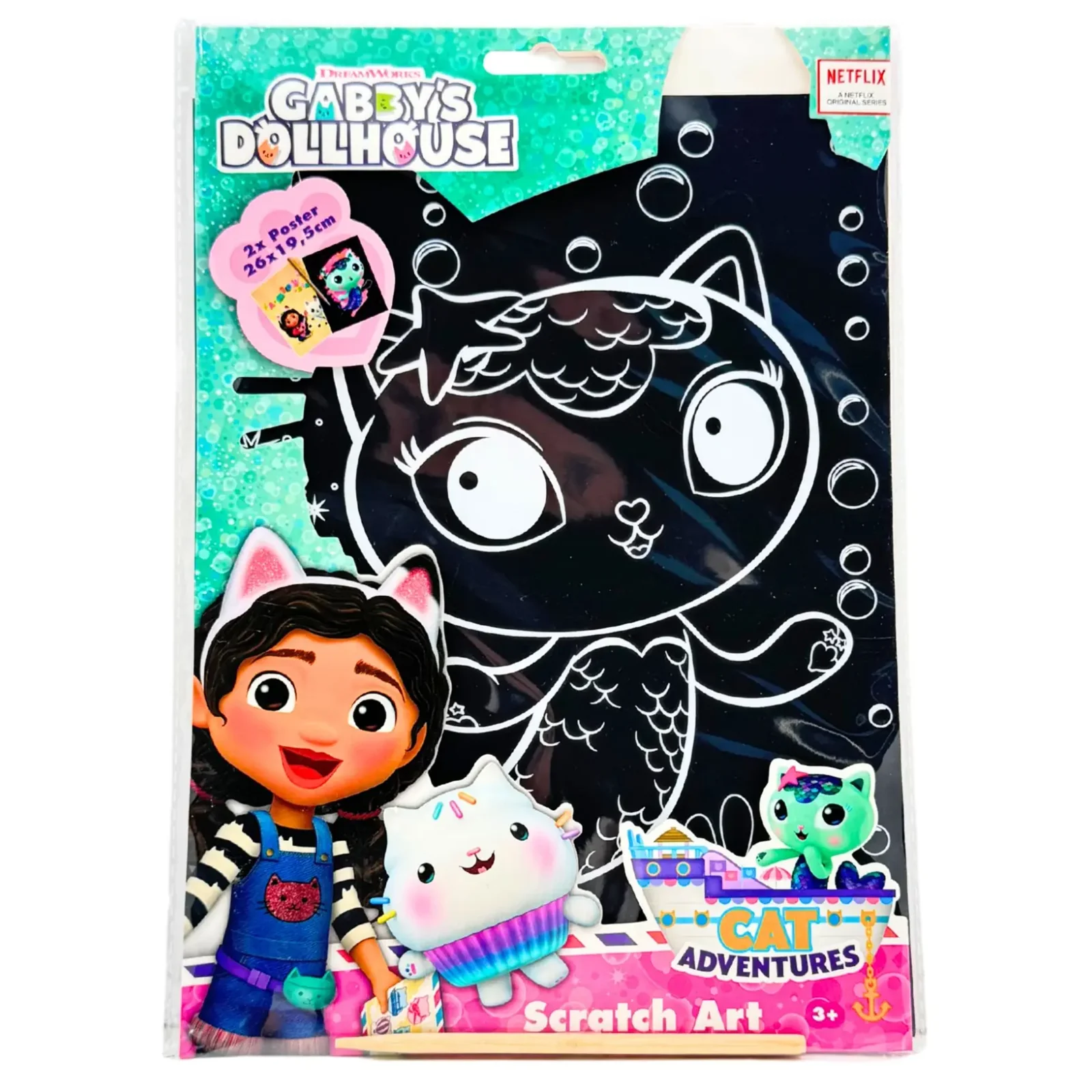 Набор гравюр Disney GABBY'S DOLLHOUSE (GD23346) UA
