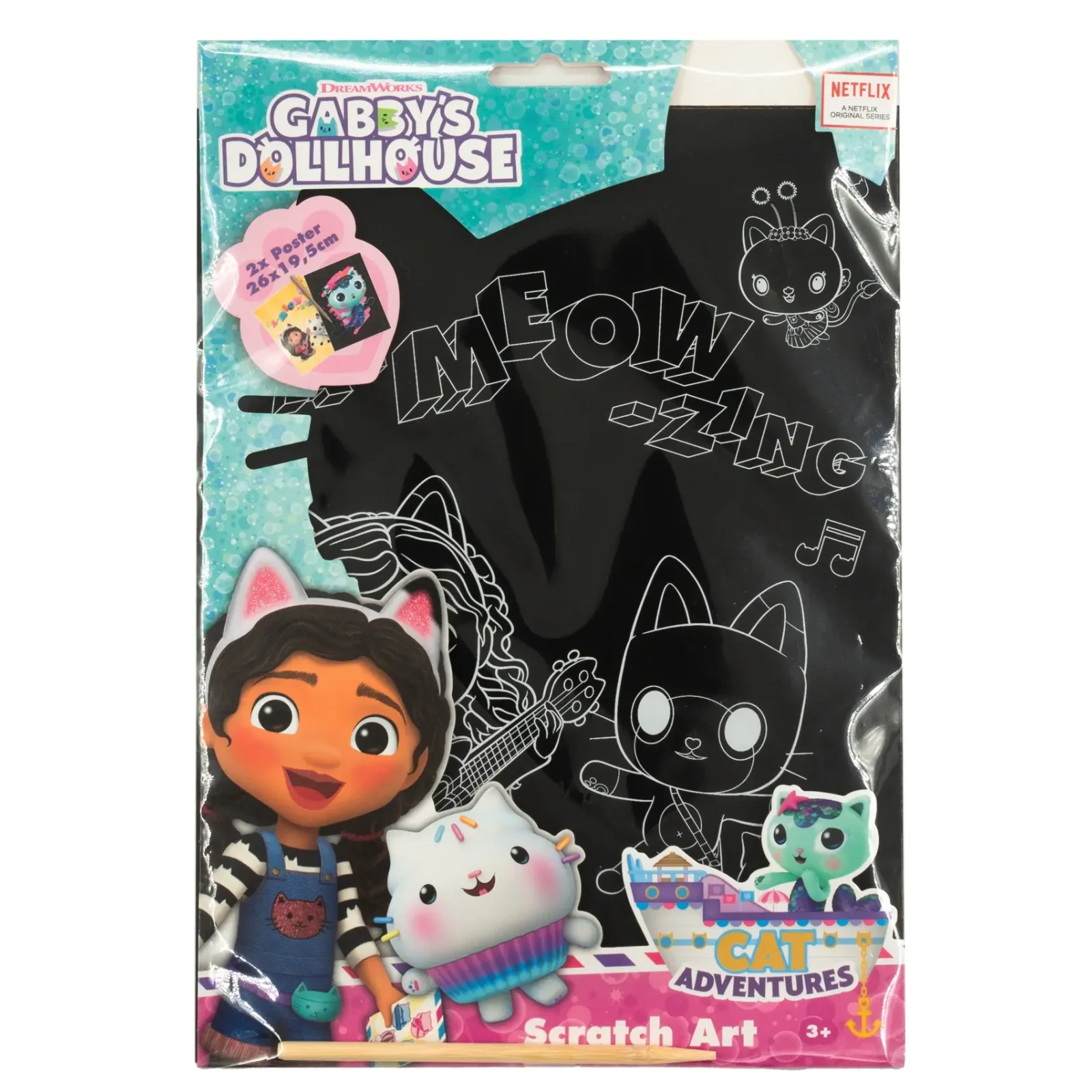 Набор гравюр Disney GABBY'S DOLLHOUSE (GD23346) UA