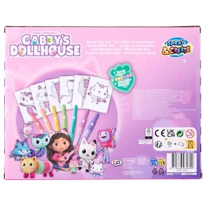 Набор Спрей-ручки с трафаретами Disney GABBY'S DOLLHOUSE (GD23364) UA
