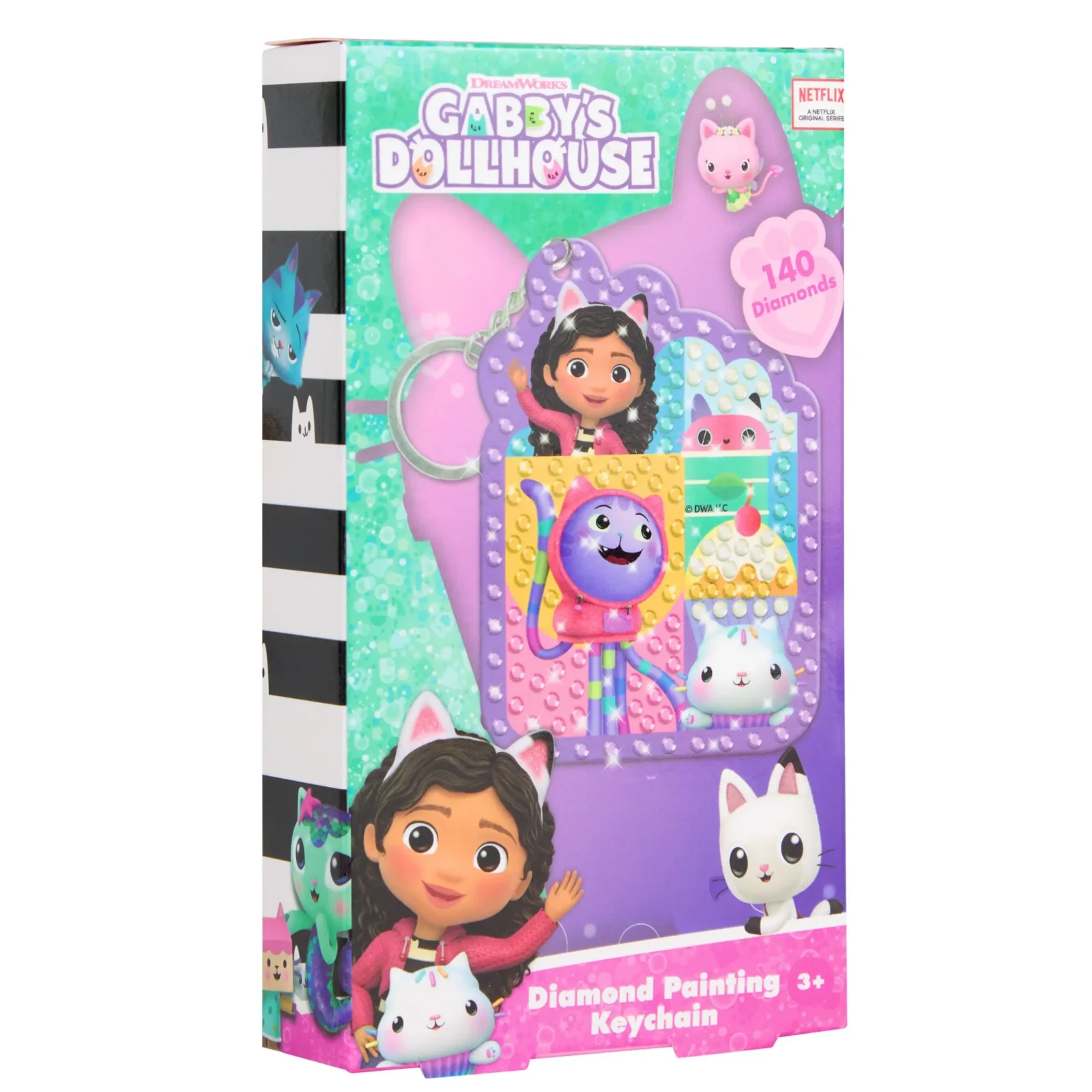 Набір для творчості GABBY'S DOLLHOUSE Брелок для ключів UA