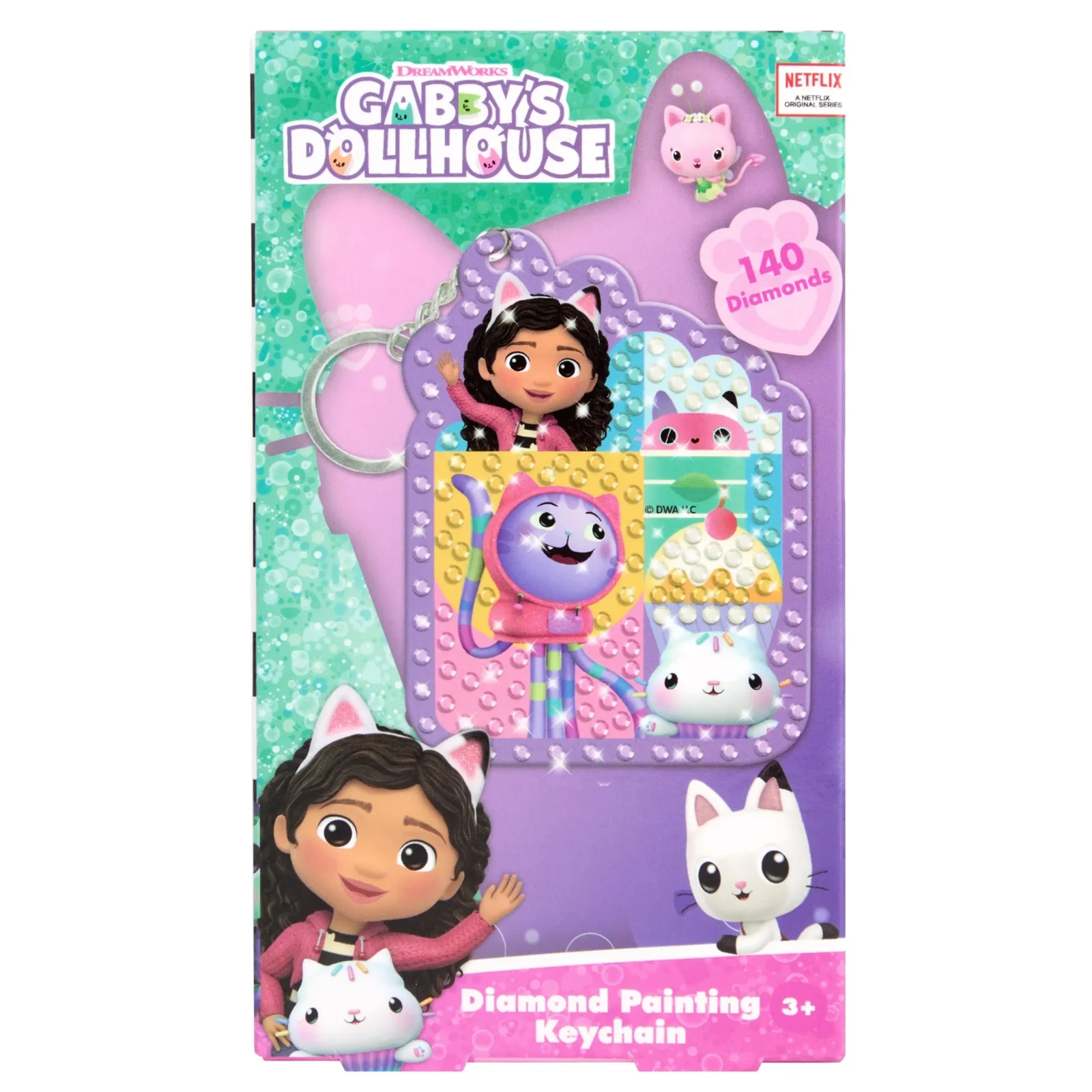 Набір для творчості GABBY'S DOLLHOUSE Брелок для ключів UA