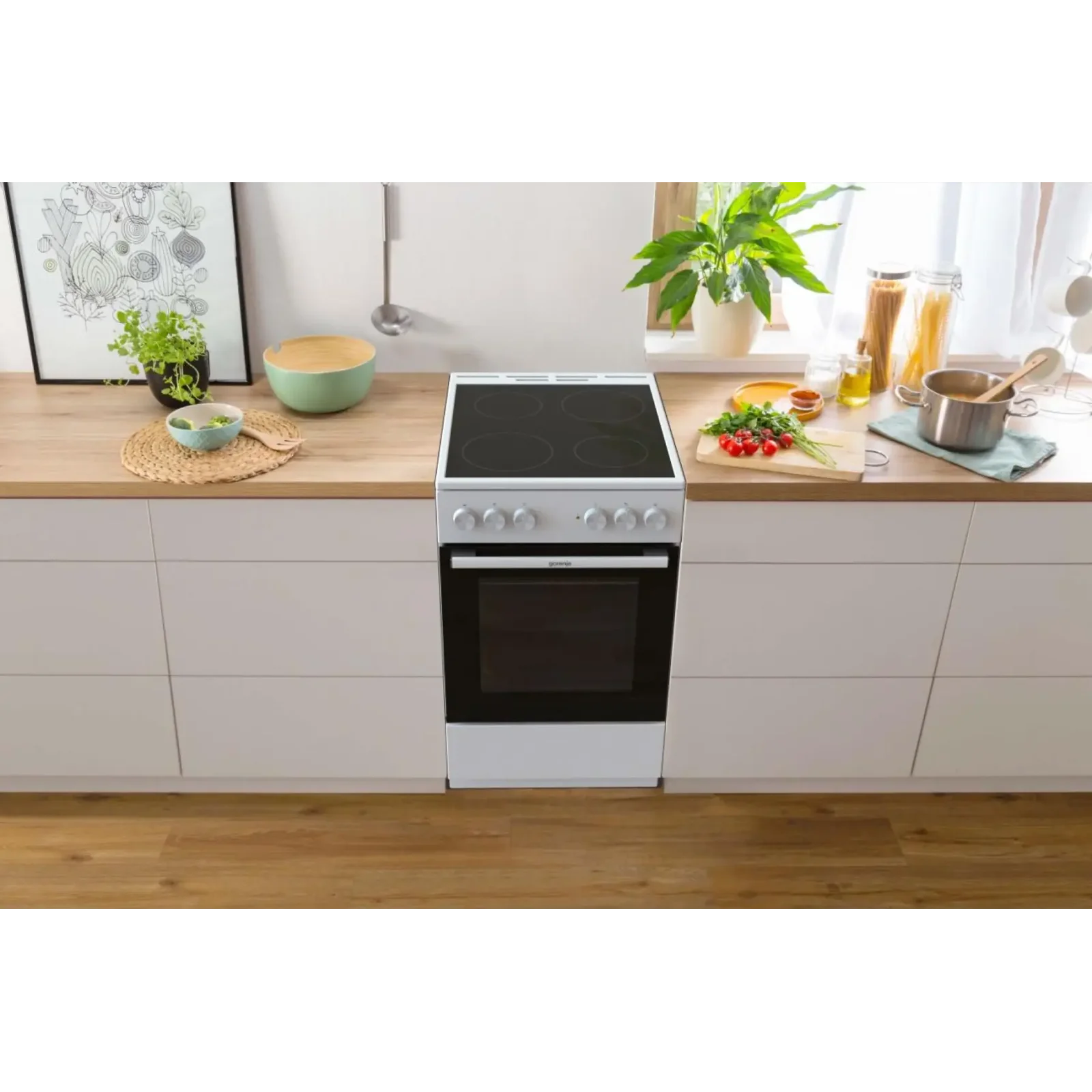 Плита стеклокерамическая GORENJE GEC5A10WG (FR511A-GSDC2) UA