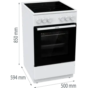 Електрична плита Gorenje GEC5A41WG UA