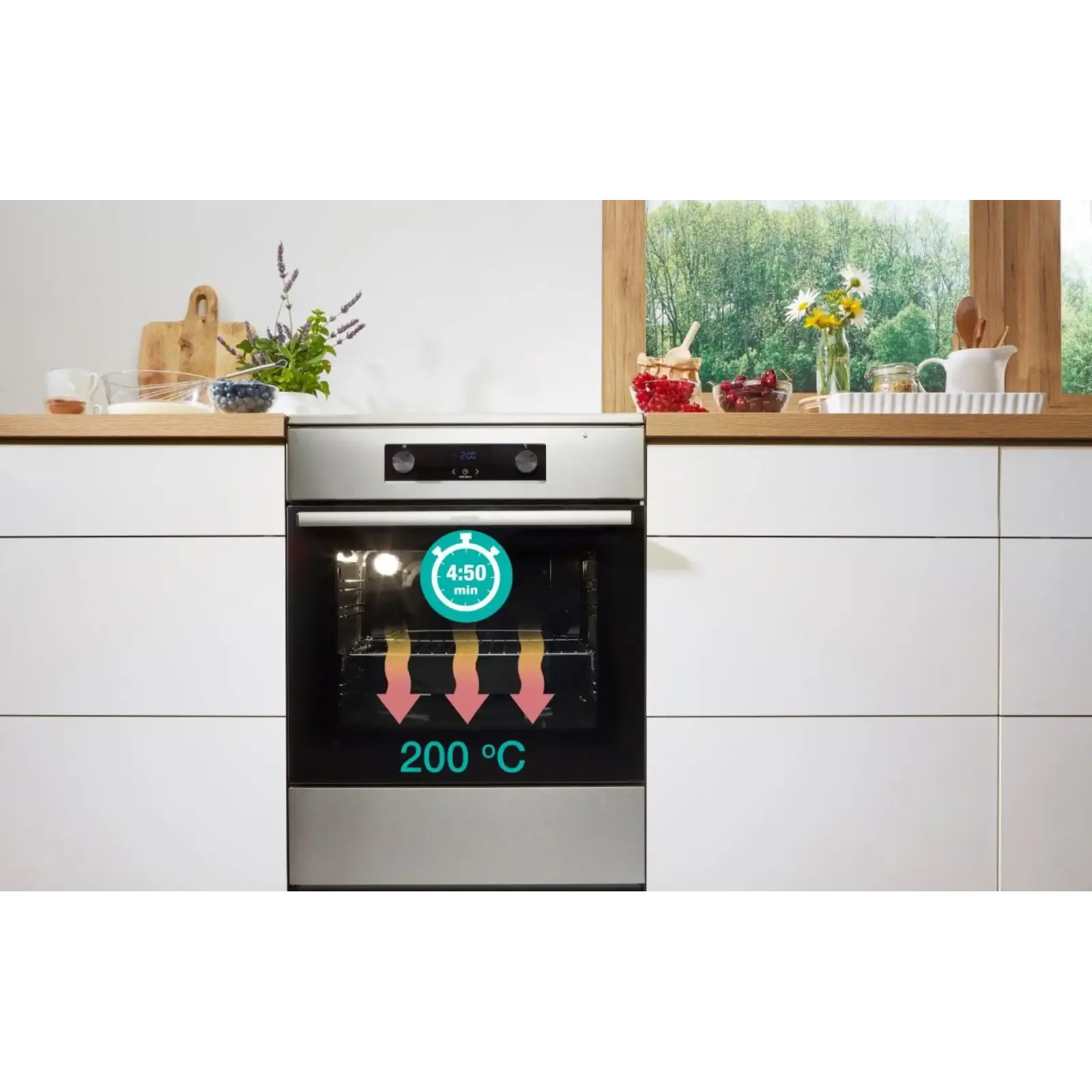 Електрична плита Gorenje GEC5A41WG UA
