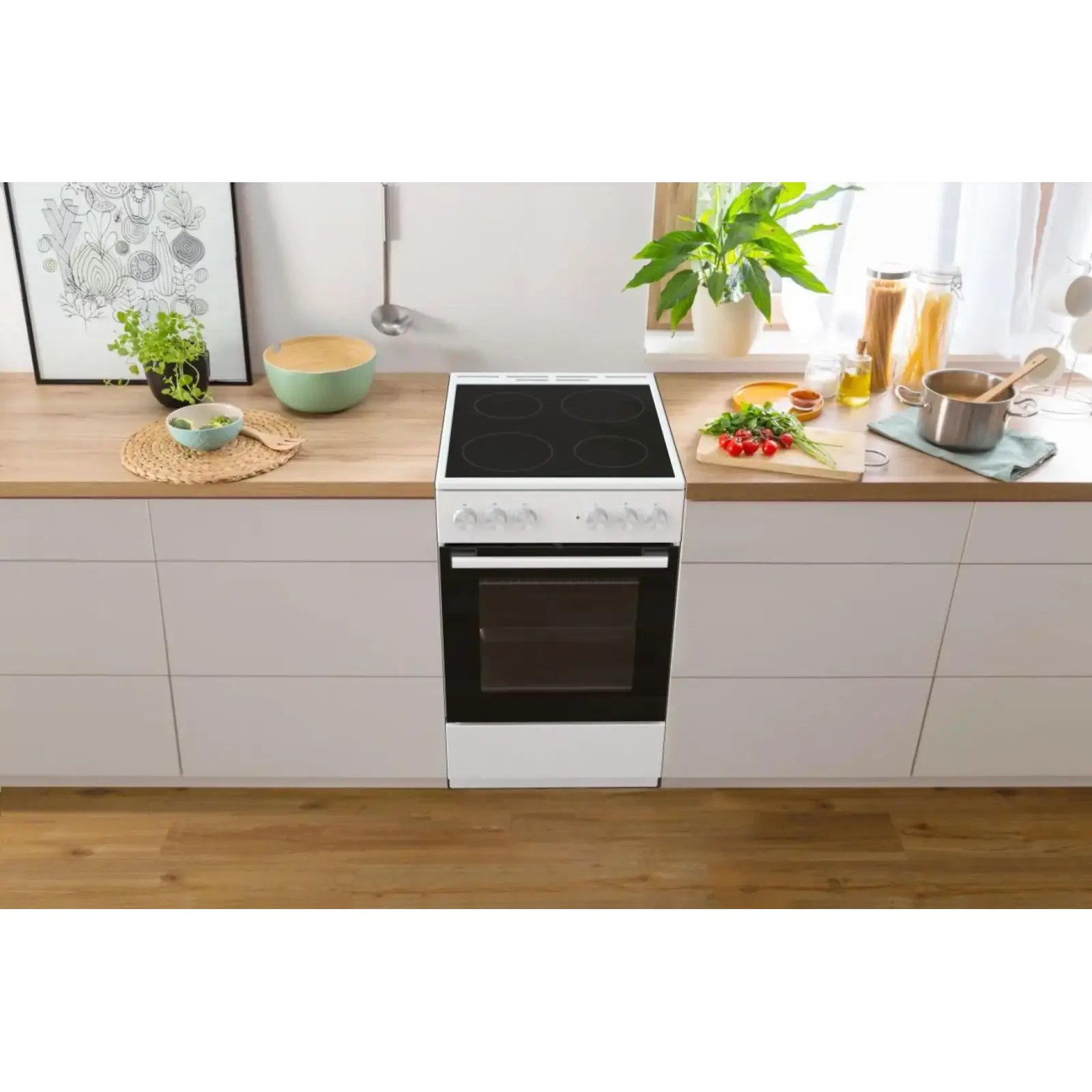 Електрична плита Gorenje GEC5A41WG UA