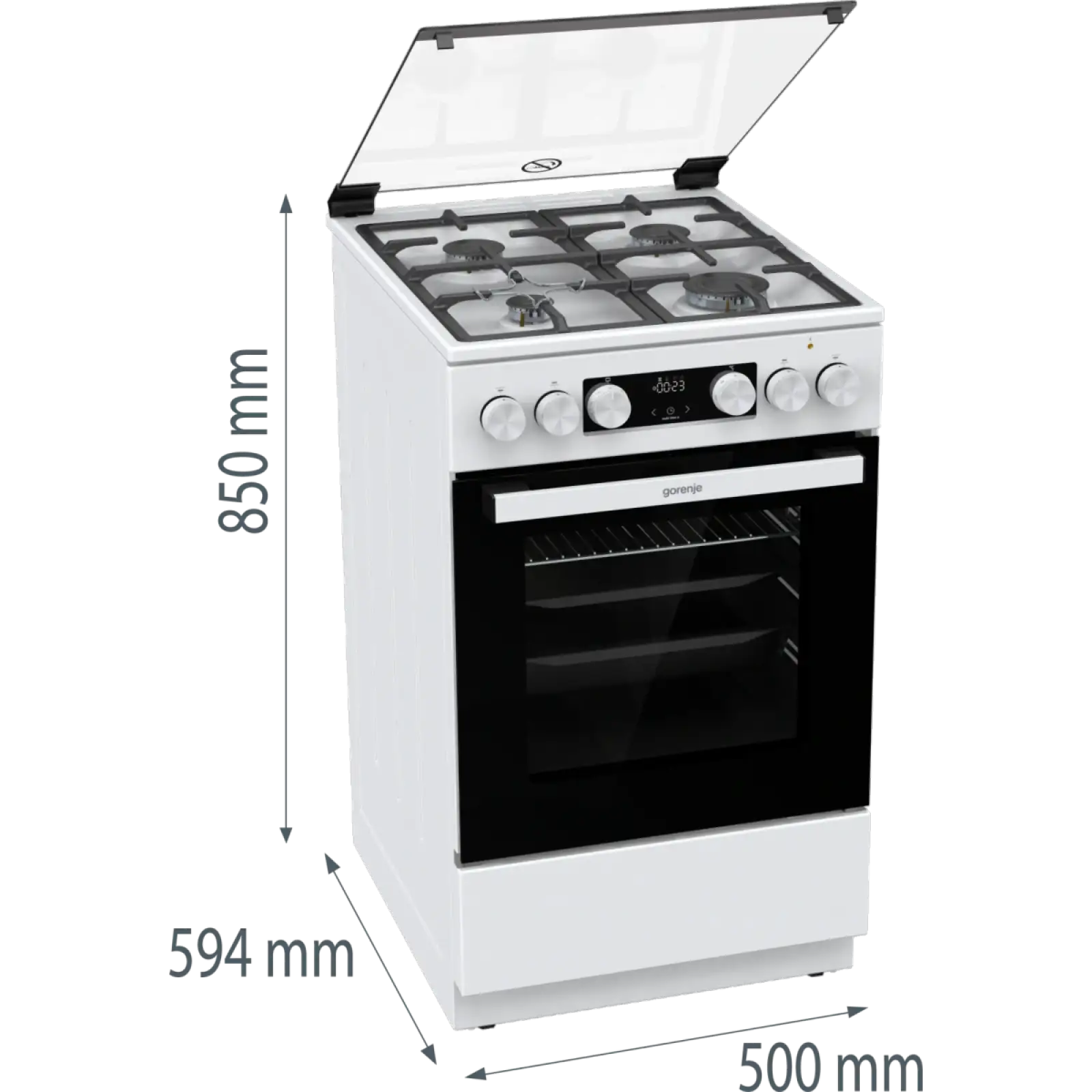 Комбінована плита Gorenje GK5C41WF-B UA
