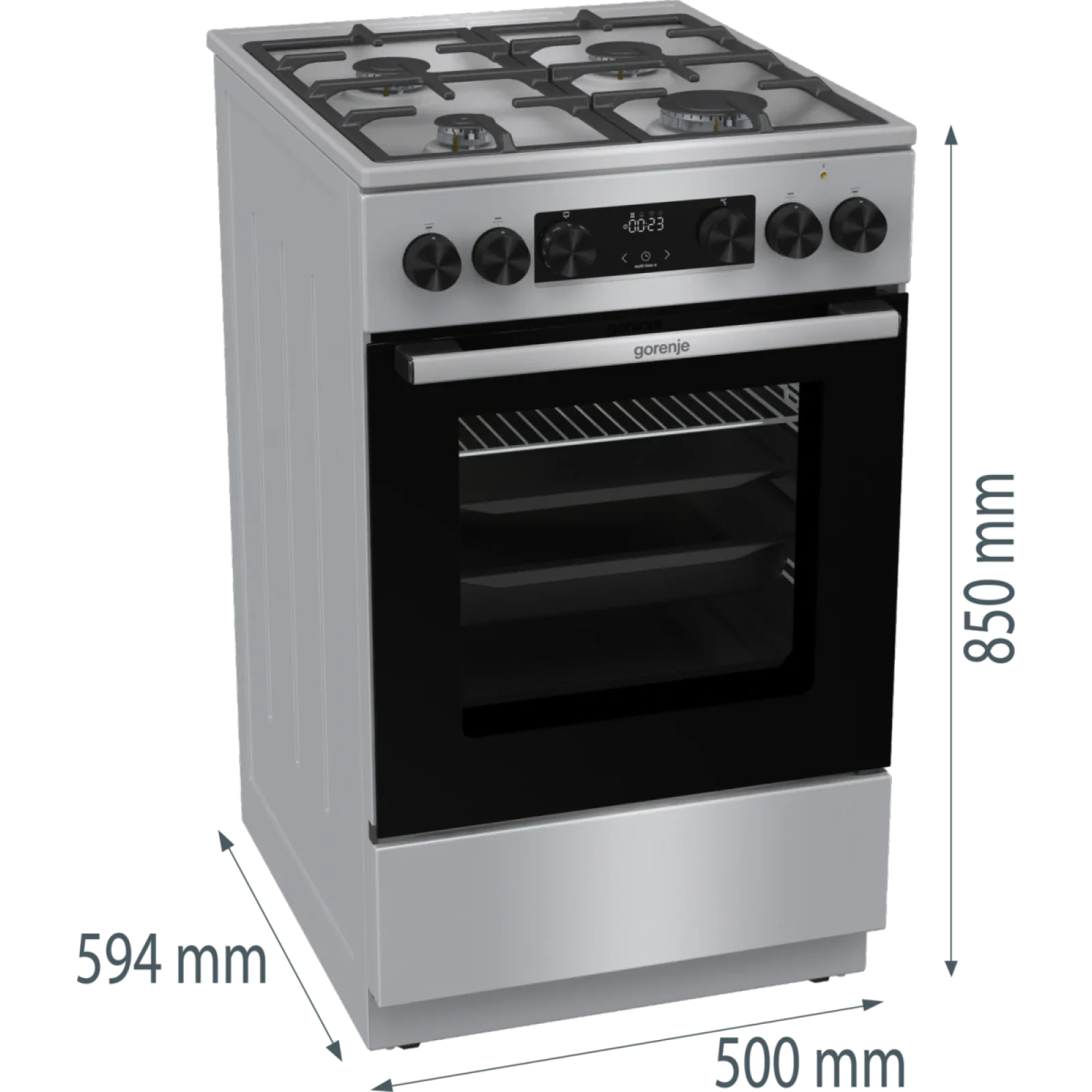 Комбінована плита Gorenje GKS5C70HXF UA