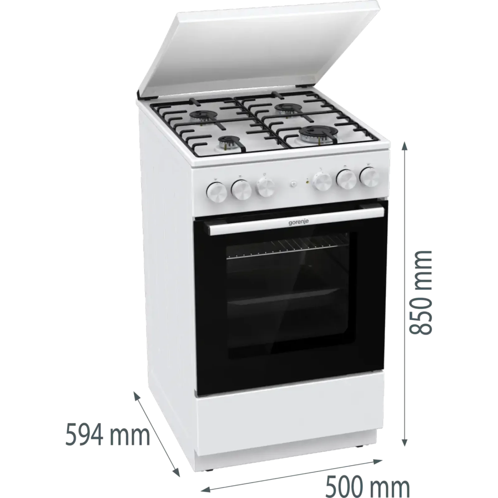 Комбинированная плита Gorenje GK5A22WH UA