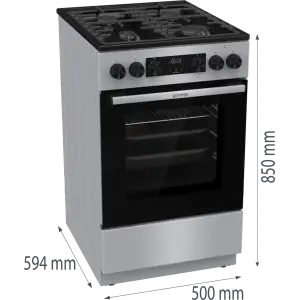 Комбінована плита Gorenje GK5C42SF (FM513D-FPD4B) UA