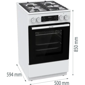 Комбинированная плита Gorenje GKS5C73WF (FM514D-FPD4B) UA