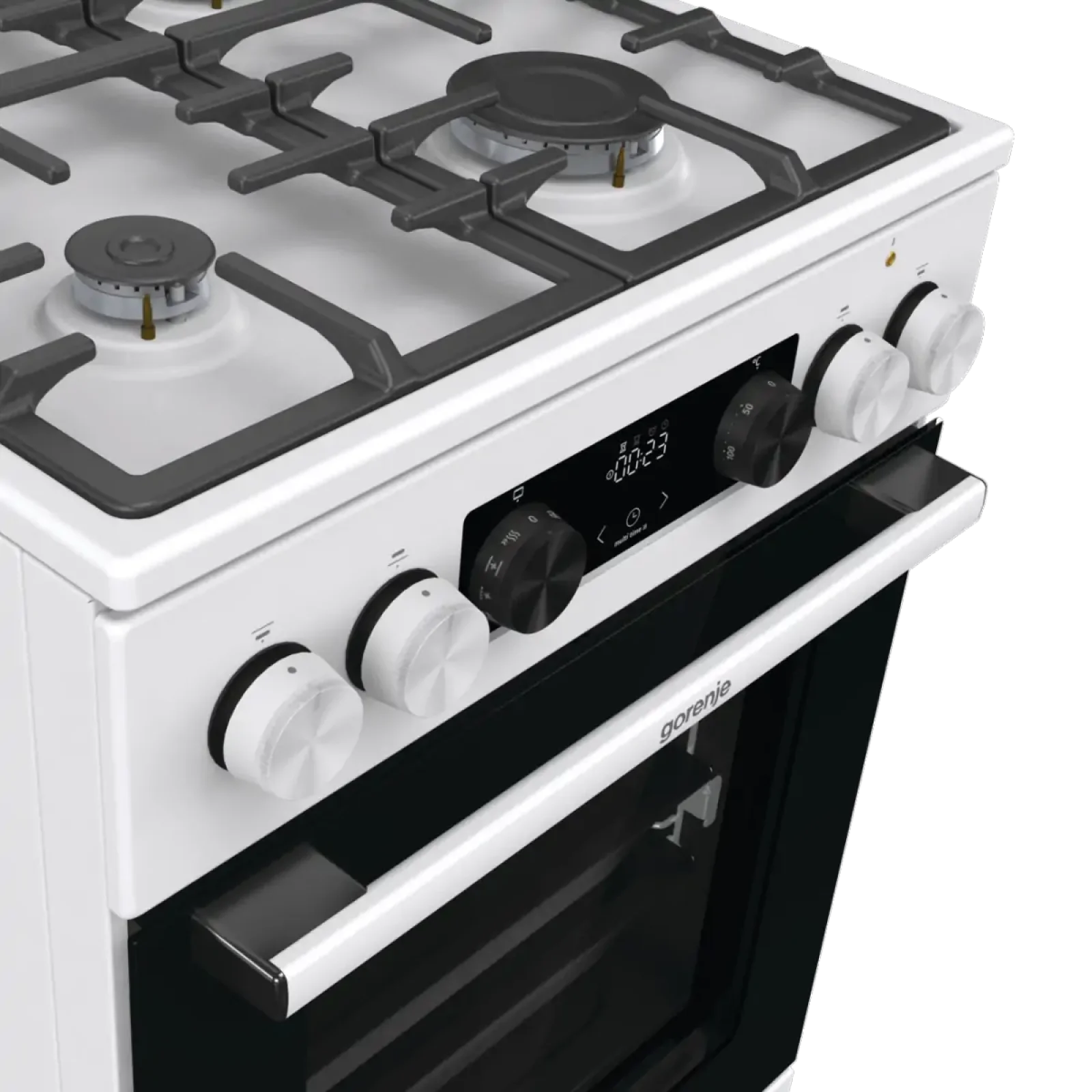Комбінована плита Gorenje GKS5C73WF (FM514D-FPD4B) UA