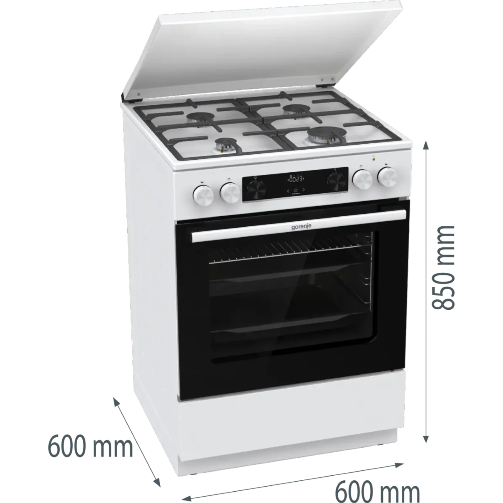 Комбінована плита Electrolux GK6C5WF UA