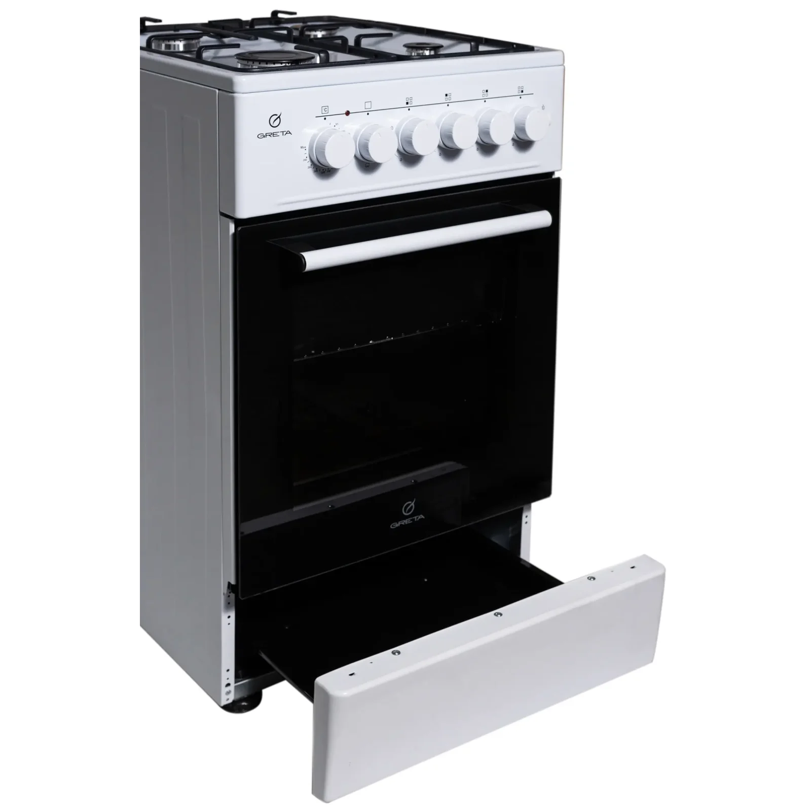 Комбінована плита Greta KGE 52 LG 33 W UA