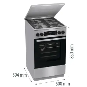 Комбинированная плита Gorenje GKS5C71XF UA
