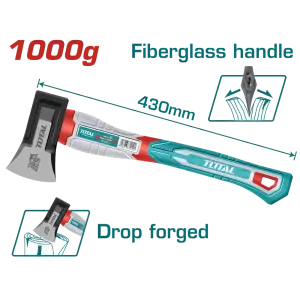 Топор TOTAL THAX0611000F 430мм, 1000г UA