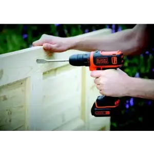 Шуруповерт BLACK&DECKER BDCDD12, 10.8V, 26Нм, Li-Ion UA